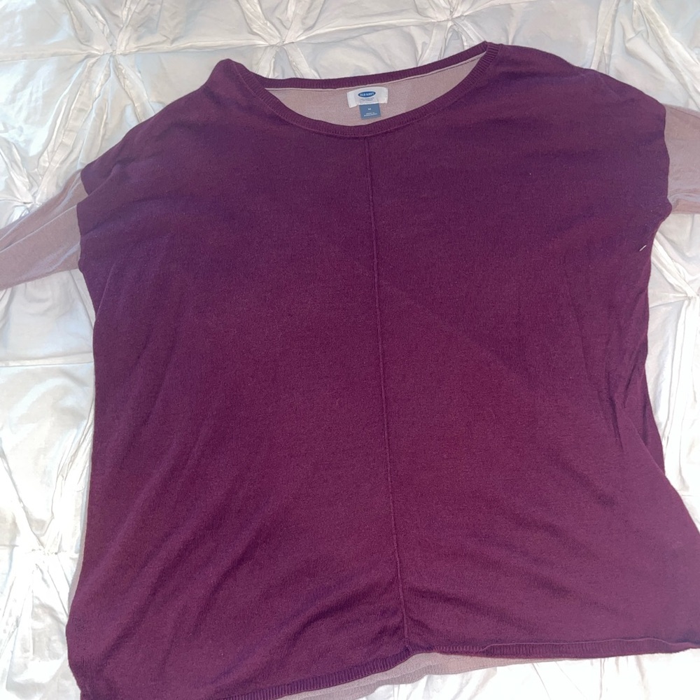 Block style sweater